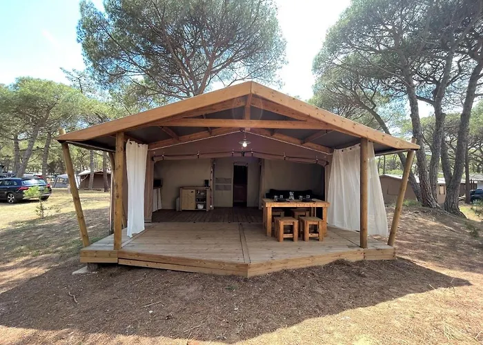 캠프장 La Tamarissiere 아그